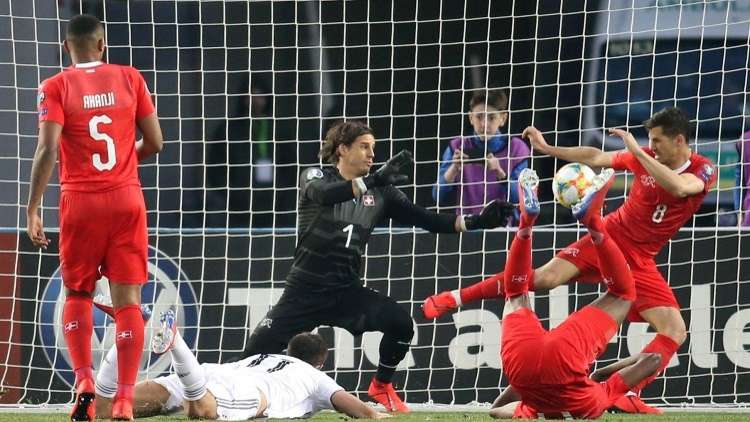 سويسرا تعود من جورجيا بثلاث نقاط