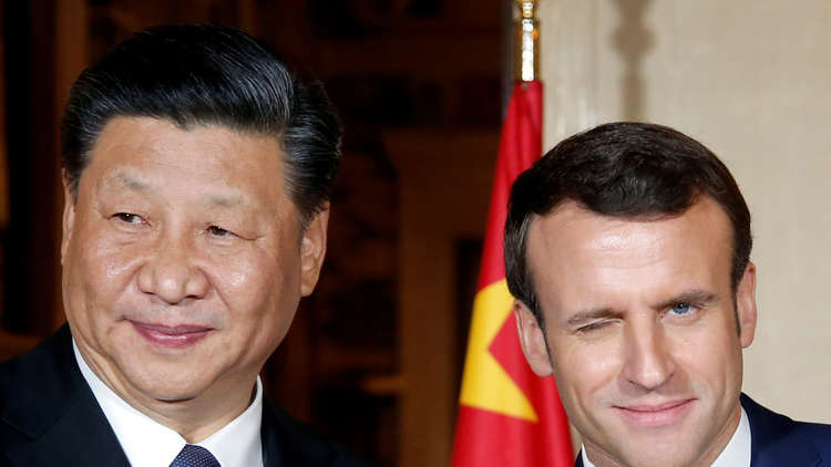 قمة صينية فرنسية مع سعي باريس لوحدة أوروبية لمواجهة بكين 