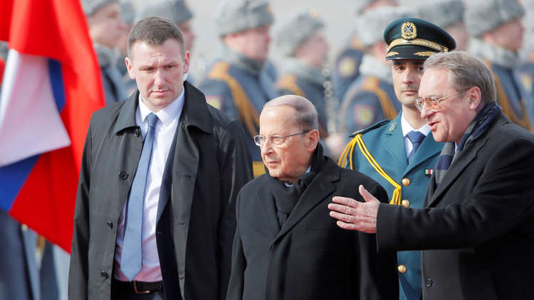 عون يصل إلى موسكو في زيارة رسمية يلتقي خلالها الرئيس بوتين