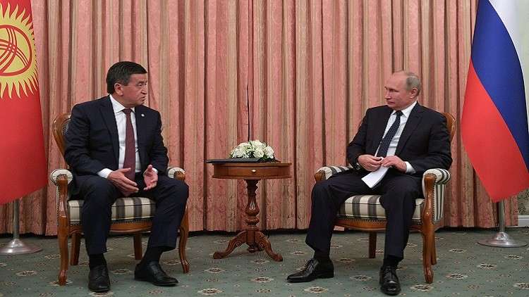 بوتين يصل بيشكيك في زيارة دولة