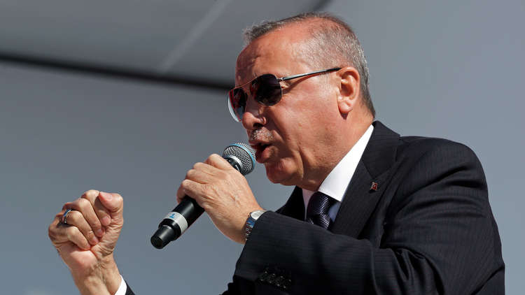 أردوغان: واشنطن تثير أزمة اقتصادية في تركيا