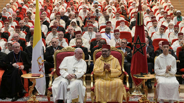 البابا والعاهل المغربي: القدس مكان لتعايش كل الديانات