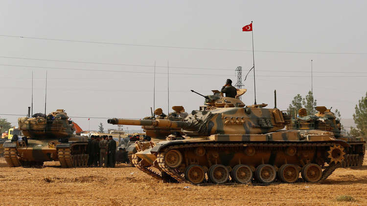 تركيا بدأت في احتلال شمال شرقي سوريا