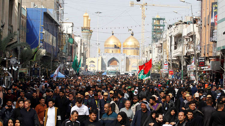 مليون زائر يحيون ذكرى وفاة الإمام الكاظم في بغداد