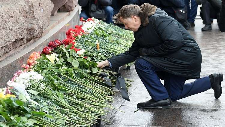 بطرسبورغ تحيي ذكرى ضحايا الهجوم الإرهابي عليها في 2017