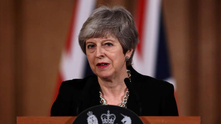 ماي: أمامنا خياران هما مغادرة الاتحاد بصفقة أو لا نغادره مطلقا