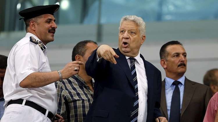 بلاغ ضد مرتضى منصور واتهامه بإهانة الرئيس المصري