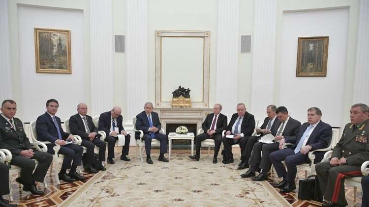 نتنياهو لم ينسق مع روسيا ضم مستوطنات الضفة