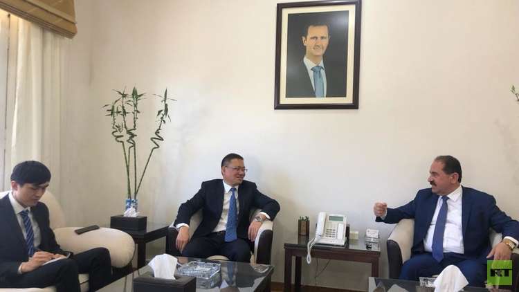 سوريا تبحث مع الصين مشاركة شركاتها في مشاريع النقل