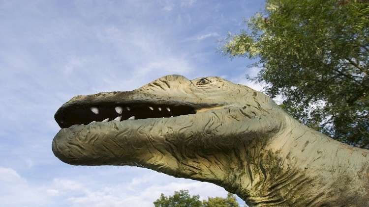 اكتشاف بصمات جلد ديناصور 