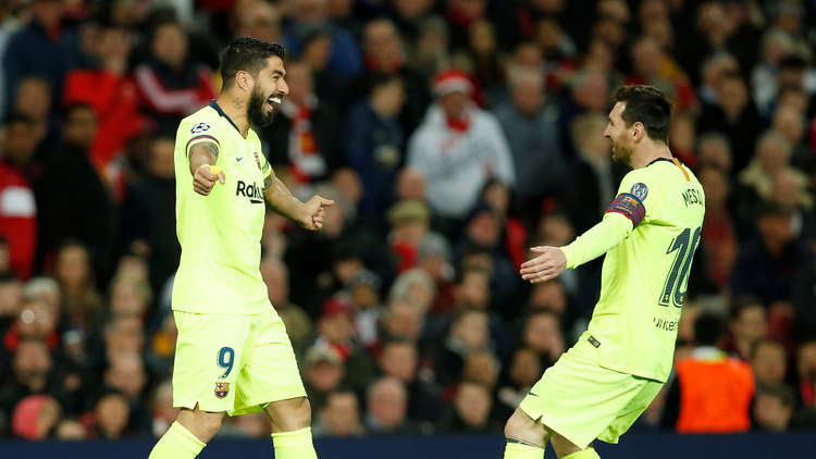 برشلونة يسقط مانشستر يونايتد ويفك عقدة "الأولد ترافورد"