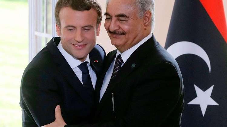فرنسا تسقط بيانا أوروبيا يدعو حفتر لوقف زحفه على طرابلس