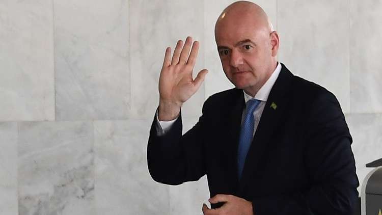 رئيس "الفيفا" يعتذر عن تغيبه عن قرعة كأس أمم إفريقيا 2019