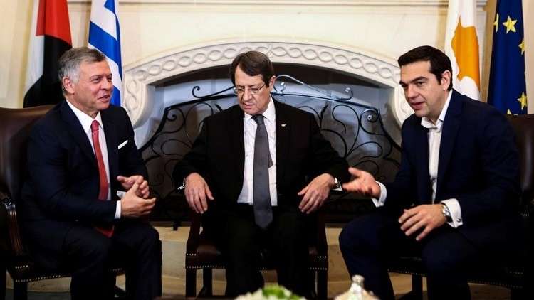 قمة ثلاثية في الأردن 