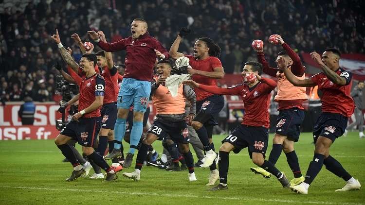 ليل يكتسح سان جيرمان بخماسية ويؤجل موعد تتويجه بـ"الليغ1"