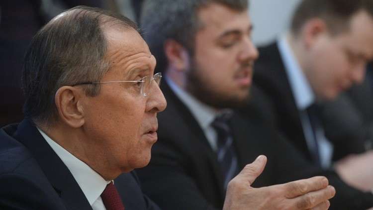 لافروف يبحث عودة اللاجئين السوريين مع نظيره اللبناني