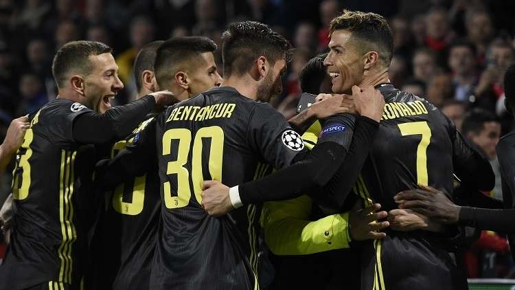 تشكيلة يوفنتوس لمواجهة أياكس