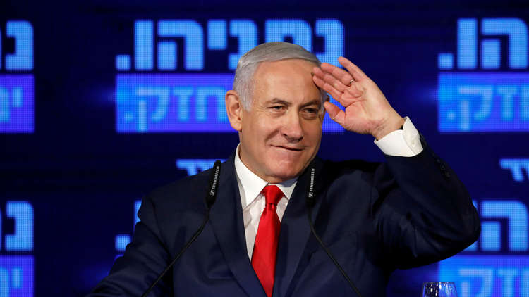 نتنياهو في طريقه للاحتفاظ بمنصب رئيس الحكومة