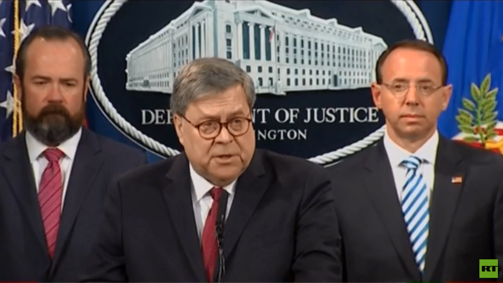 وزير العدل الأمريكي: تحقيق مولر لم يسجل أي تعاون بين عملاء روس وحملة ترامب الانتخابية