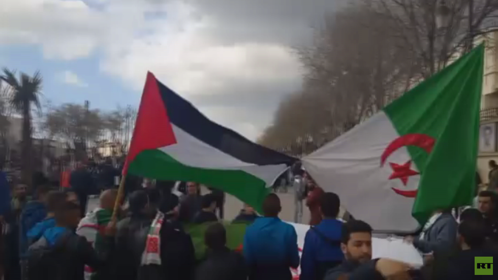 تظاهرات بالجزائر رفضا للنظام السابق