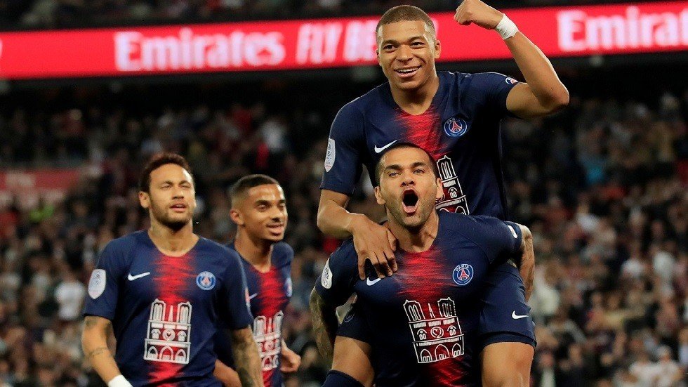 "هاتريك" مبابي في شباك موناكو يزين حفل تتويج سان جيرمان 