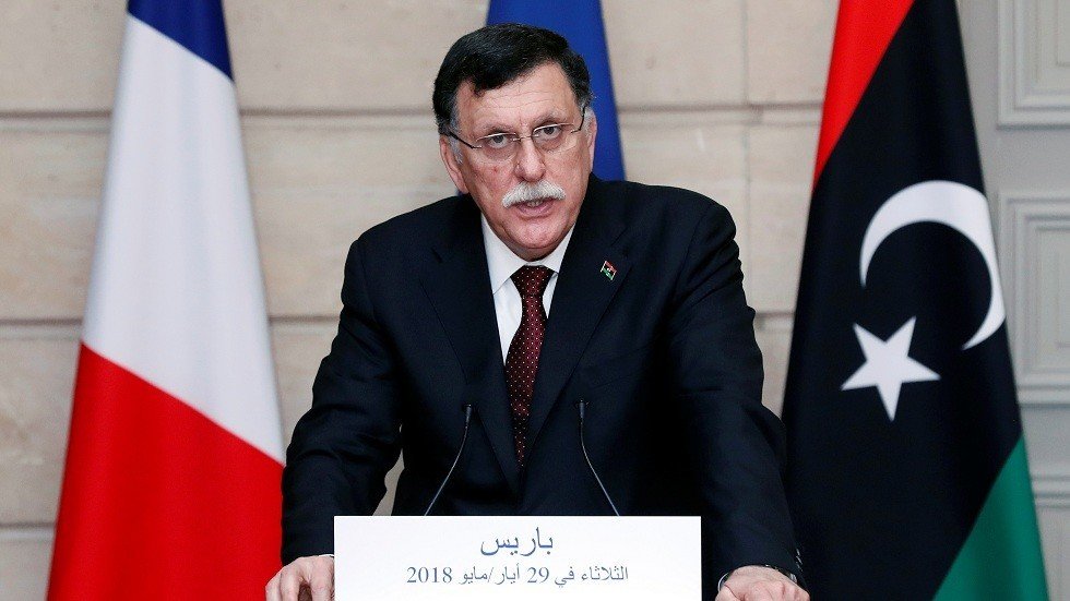 السراج ينتقد فرنسا لموقفها "الغامض" تجاه الأحداث في ليبيا