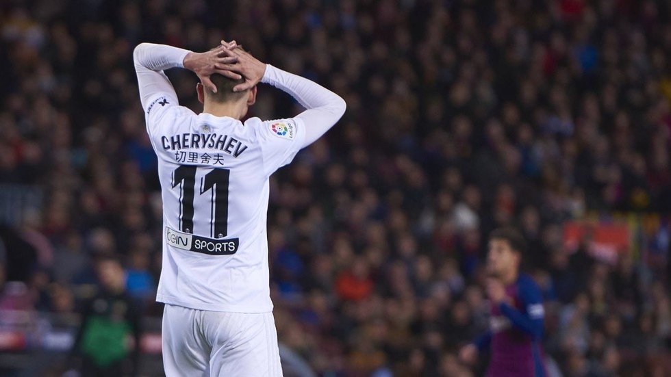 فالنسيا يعلن انتهاء موسم الروسي تشيريشيف!