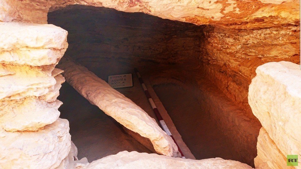 مصر.. العثور على مقبرة أثرية من العصر اليوناني الروماني (صور)