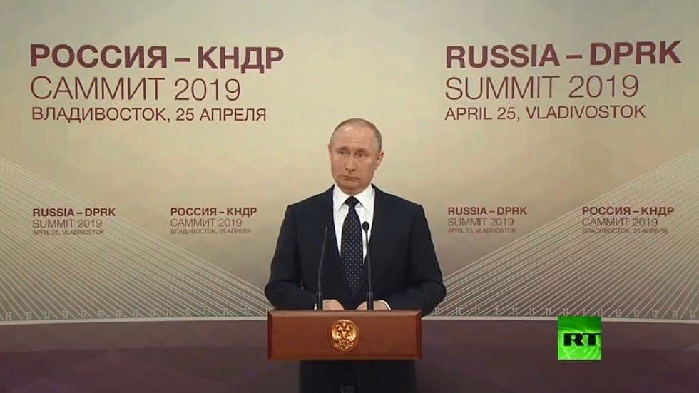 بوتين: كيم نفسه طلب إطلاع الجانب الأمريكي على نتائج مباحثاتنا