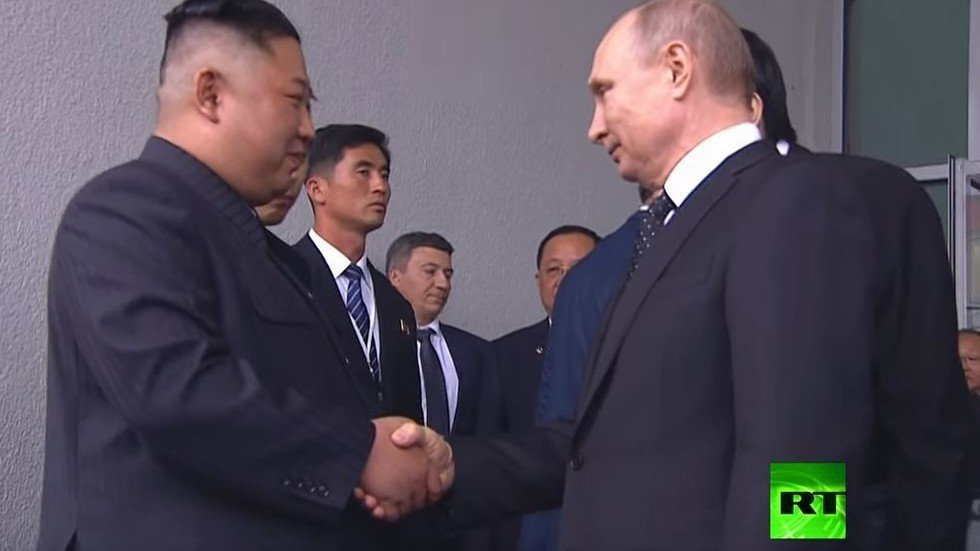 هكذا ودع فلاديمير بوتين كيم جونغ أون