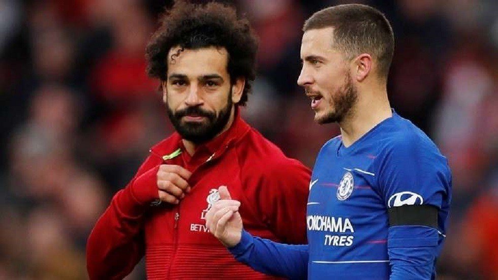 بيان غاضب من تشيلسي بعد استبعاد هازارد وصلاح من الفريق المثالي