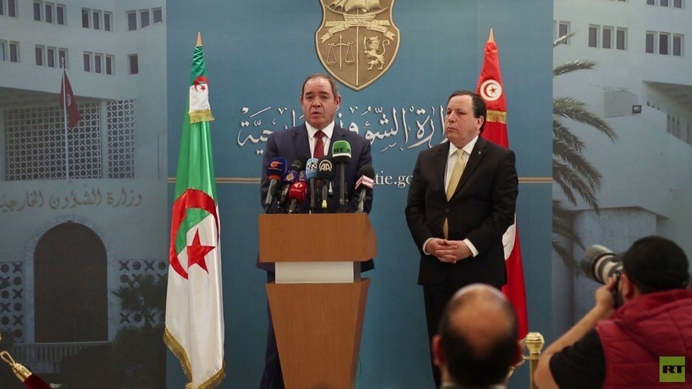 اجتماع تونسي جزائري حول ليبيا 