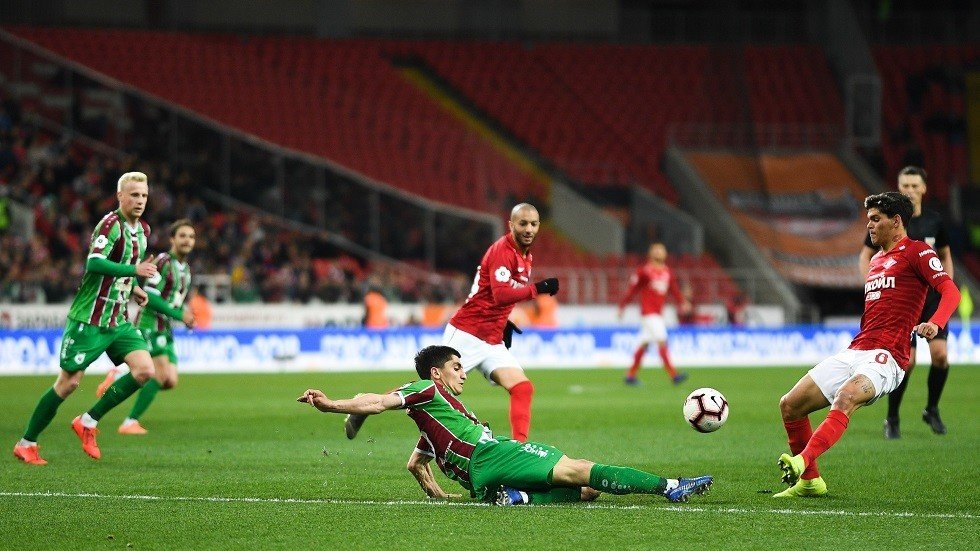 سبارتاك موسكو يتعثر أمام ضيفه روبين