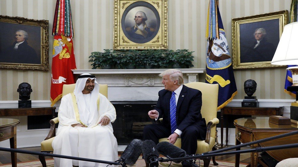 ترامب يبحث هاتفيا مع ولي عهد أبو ظبي الشأن الإيراني وأسواق النفط