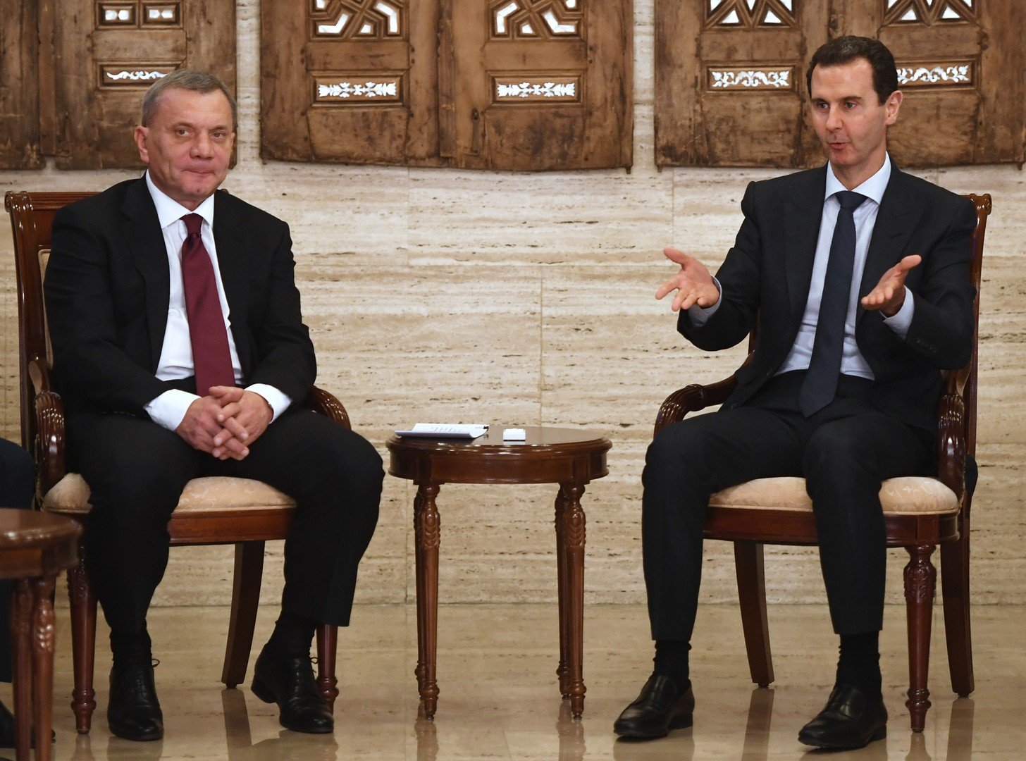 مسؤول روسي رفيع يبحث مع الرئيس السوري التعاون الاقتصادي بين البلدين