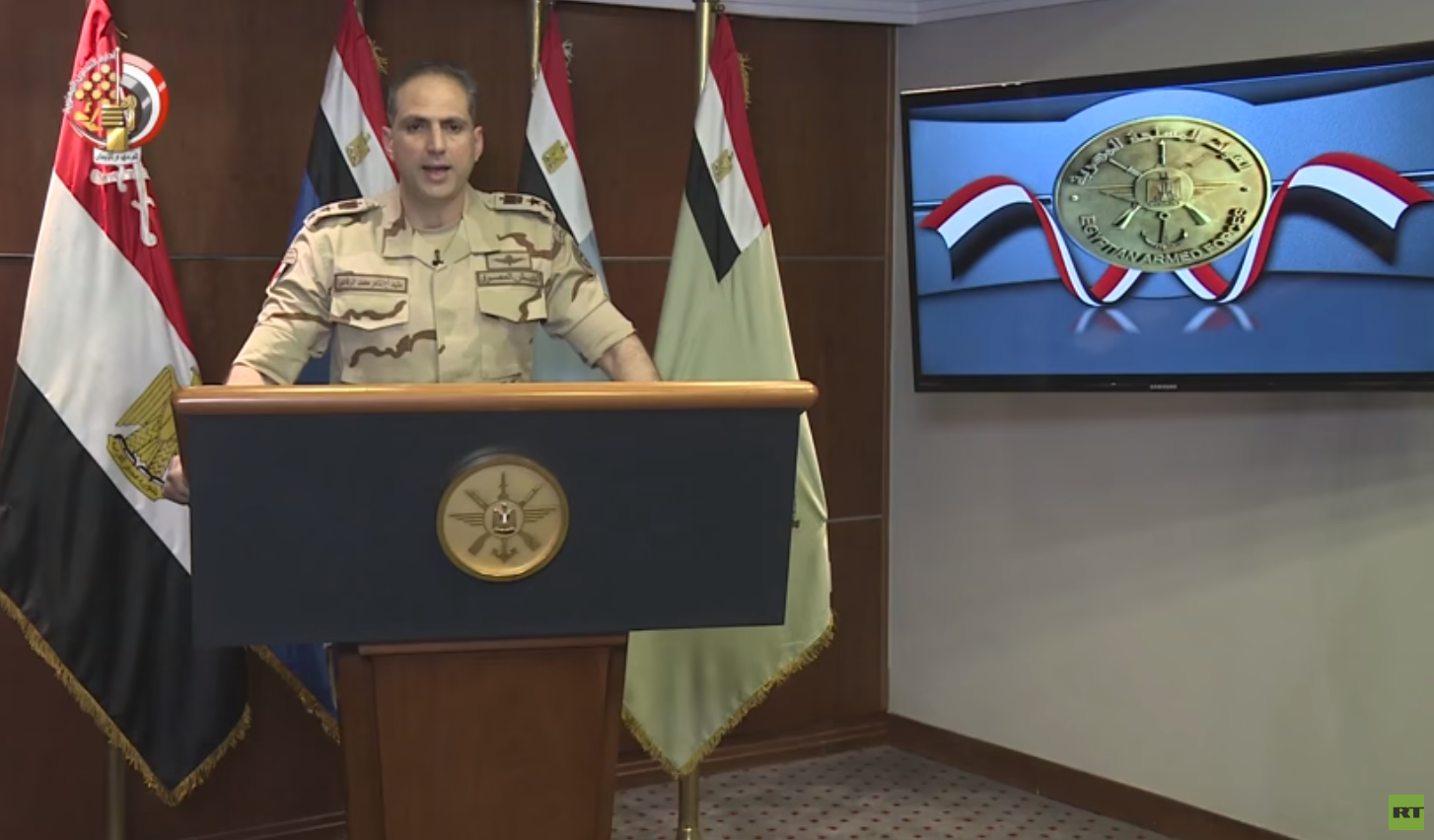 المتحدث العسكري باسم القوات المسلحة المصرية، العقيد أركان حرب تامر الرفاعي