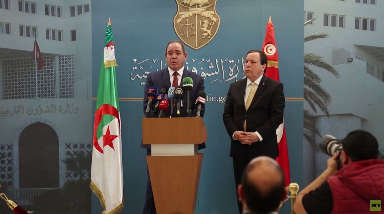 اجتماع تونسي جزائري حول ليبيا 