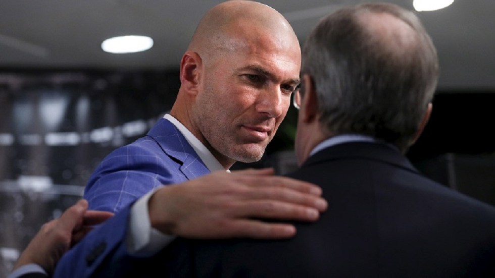 زيدان يطلب رحيل 8 لاعبين عن النادي الملكي