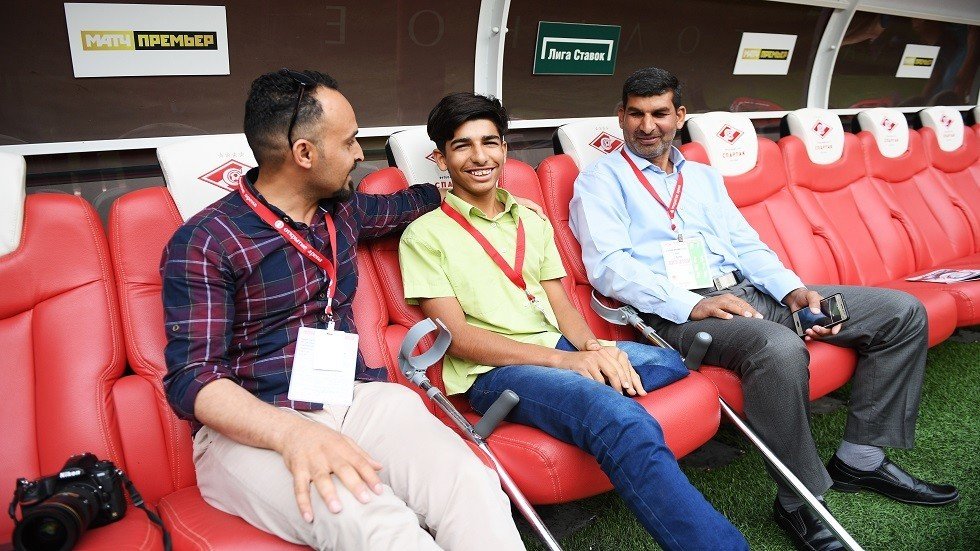 العراقي قاسم بانتظار طرف صناعي روسي