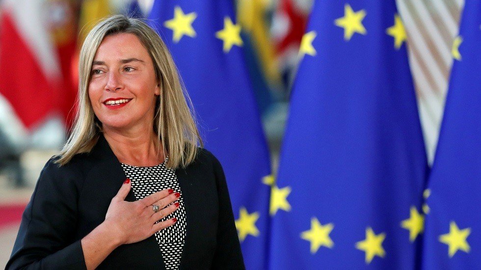 موغيريني: أكدنا لبومبيو ضرورة منع التصعيد حول إيران