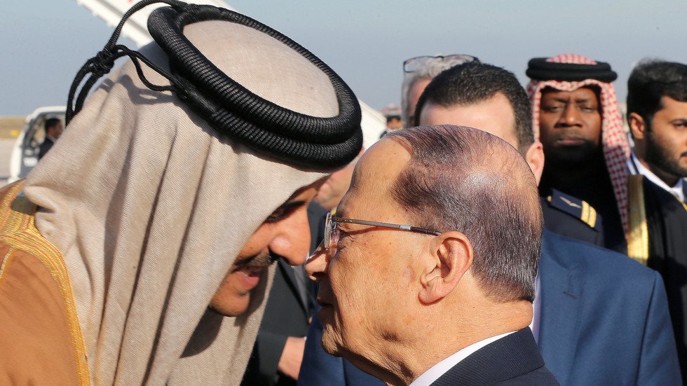 عون "يشكر" أمير قطر