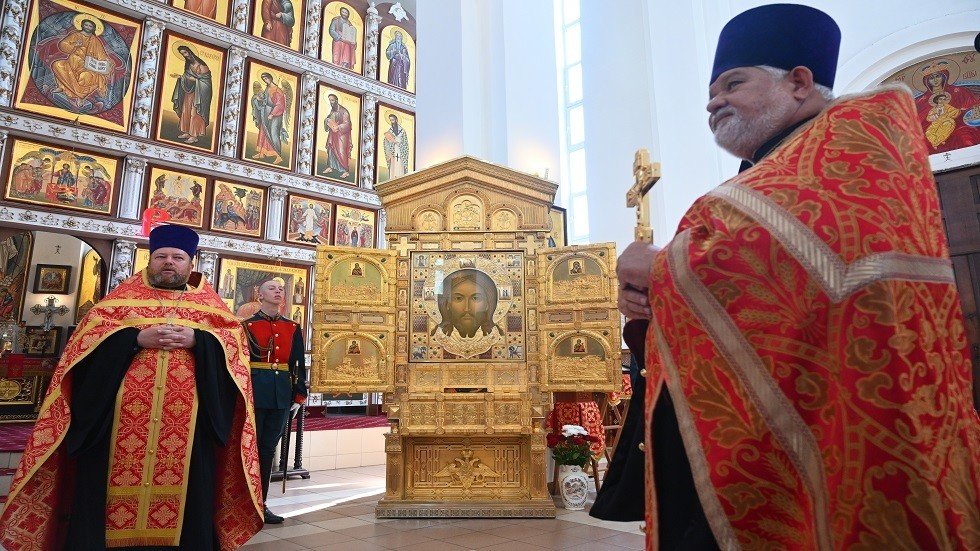  جولة أيقونة كاتدرائية الجيش الروسي مستمرة في أنحاء روسيا