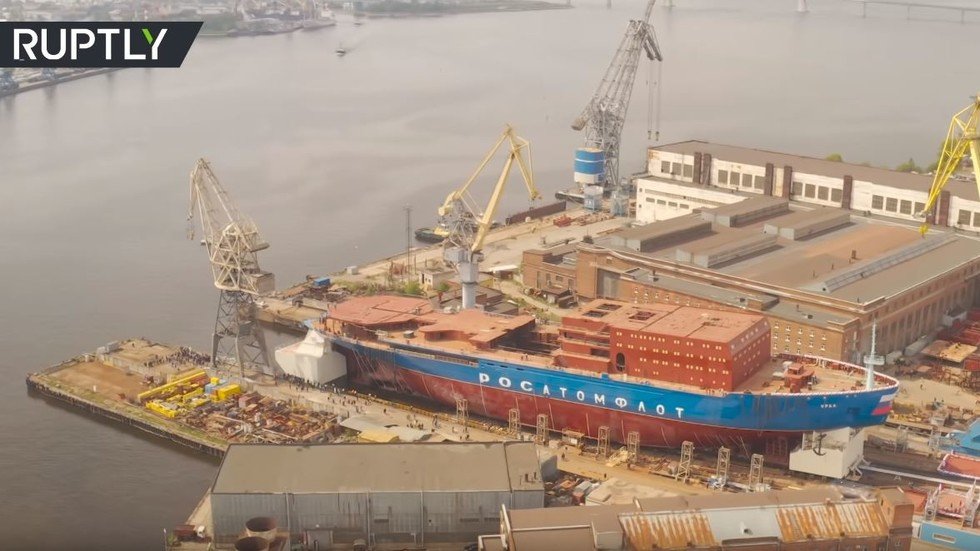 روسيا تدشن كاسحة جليد ذرية من جيل جديد