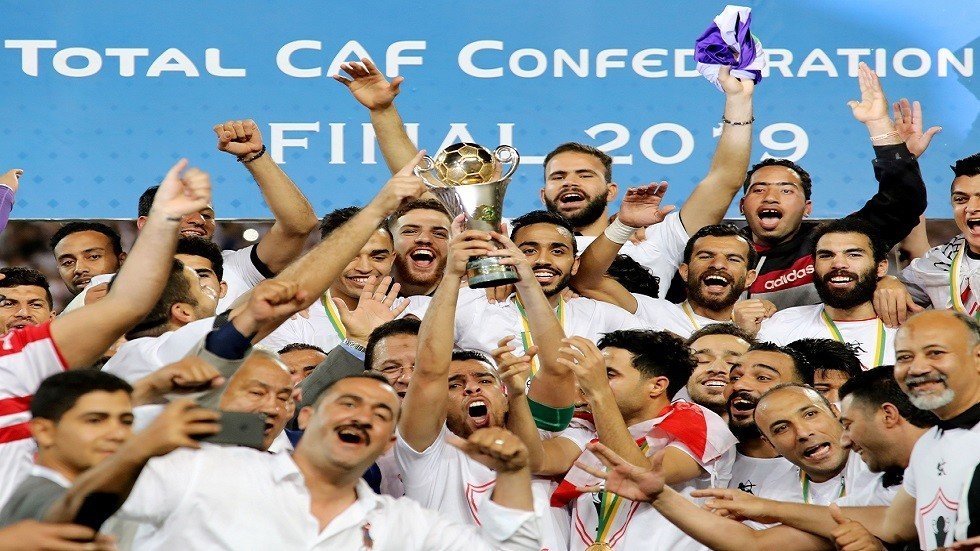 السيسي يعلق على فوز الزمالك بكأس