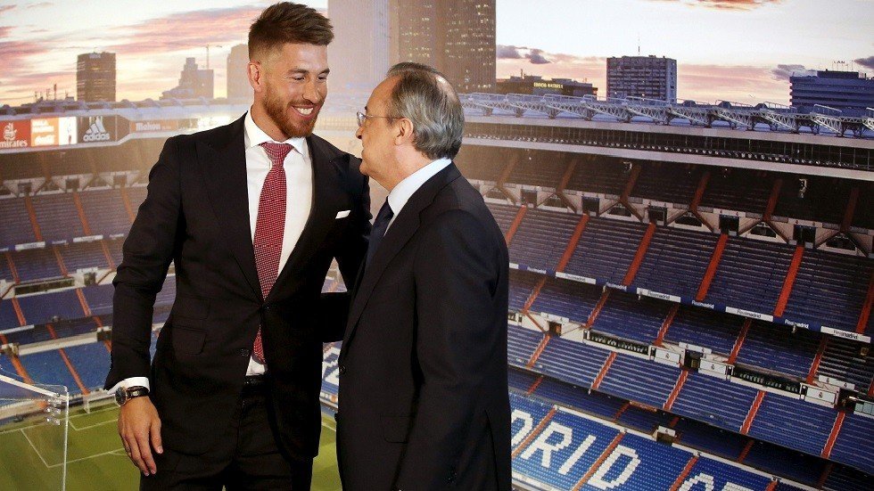 رئيس ريال مدريد يعلق على إمكانية رحيل راموس