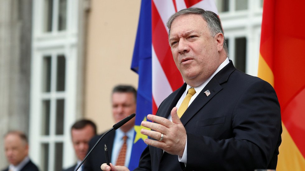 بومبيو: الولايات المتحدة لن تعرقل التوريدات الإنسانية لإيران