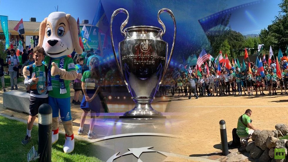 أطفال من السعودية وقطر وسوريا والجزائر والعراق معا في نهائي "التشامبيونز" بمدريد