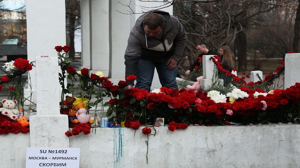 مدفيديف يوعز بصرف تعويضات لضحايا الطائرة الروسية المنكوبة 