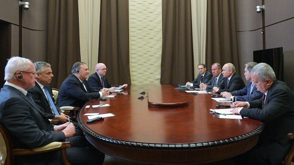 مساعد بوتين يكشف عن المواضيع التي ناقشها الرئيس الروسي مع بومبيو
