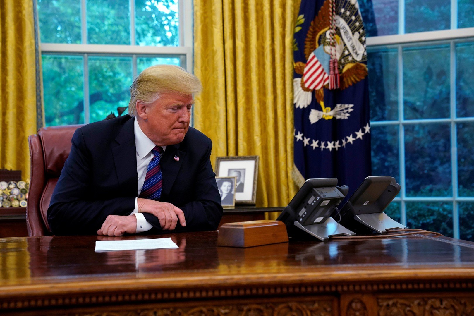 مسؤول في إدارة ترامب: نجلس أمام الهاتف في انتظار اتصال من إيران